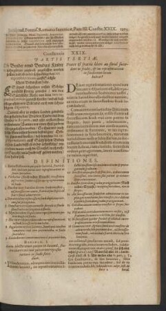 Constitutio XXIX.