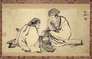 Für den Freund die Zither spielen