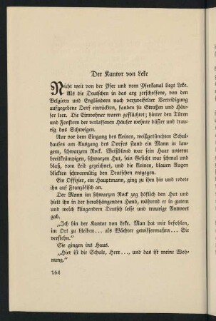 164-188, Der Kantor von Leke - Auf der Brücke