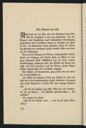 164-188, Der Kantor von Leke - Auf der Brücke