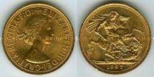 Großbritannien, Pound Souvereign