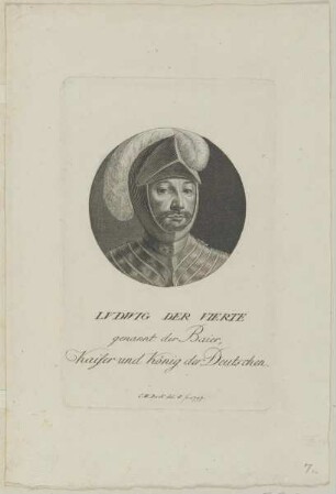 Bildnis des Kaisers Ludwig IV.