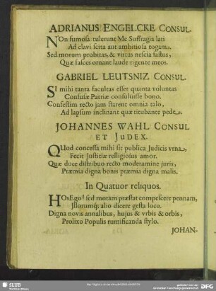 In Quatuor reliquos