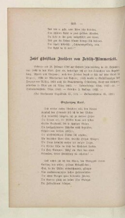 Josef Christian Freiherr von Zedlitz-Nimmersatt