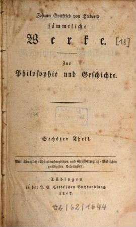 Ideen zur Geschichte der Menschheit, 4