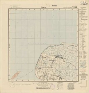 1216 Borgsum (4-cm-Karte) Meßtischblatt [alte Nr. 159]