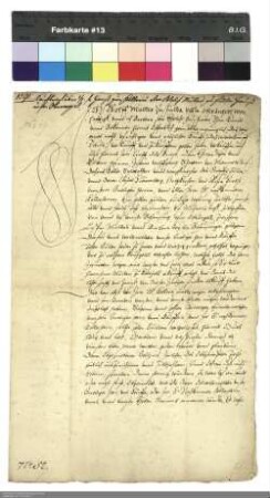 Wolf Müller verschreibt dem Dechanten [Johann] Wolfgang Schott von Memmelsdorf einen jährlichen Zins aus seiner Behausung am (Oberängell)