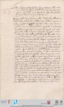 Urkunde : Papst Gregor IX. bestätigt Kloster Lorsch dessen Rechte sowie Besitzungen und nimmt dieses in seinen Schutz