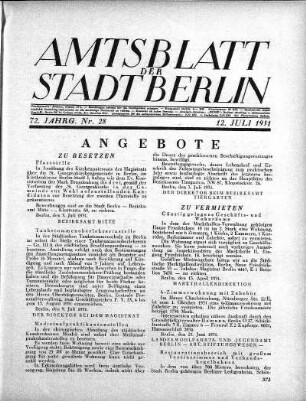 1931,28: Nr. 28, 12. Juli 1931
