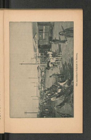 Am japanischen Bahnhof in Antung.
