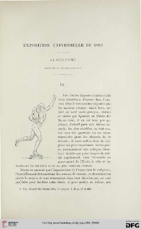 3. Pér. 2.1889: La sculpture, 3 : Exposition Universelle de 1889