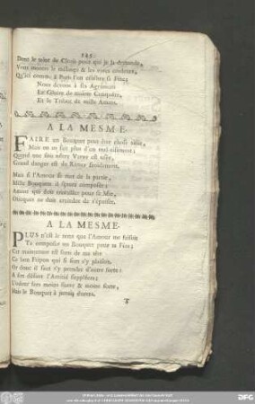 A La Mesme.
