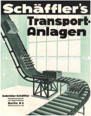 Transportanlagen für Flaschen und Massengüter