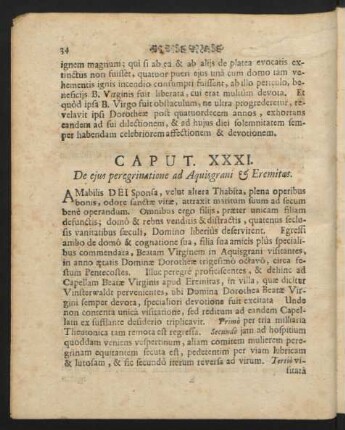 Caput XXXI. - Caput XL.