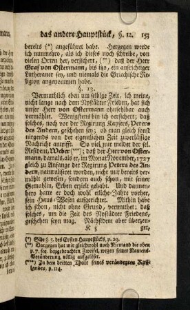 153-163, Vermuthlich eben um selbige Zeit, ich meine, nicht ...