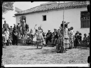 Granada: tanzende Zigeuner bei San Nicolás