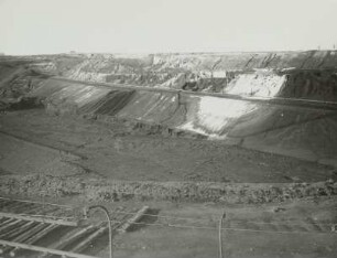 Braunkohleabbau, Tagebau Hirschfelde (Kopalnia Turoszów), Rutschung 1924