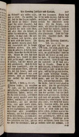 327-338, Evangelium am Sonntag Cantate; ...