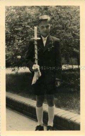 Erinnerungsfoto zur Kommunion