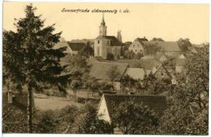 Schmannewitz. Blick auf Schmannewitz