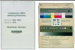 Entnazifizierung Hermann Speckamp , geb. 04.08.1901 (Kaufmann)