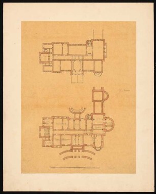 Rittergut Börnicke: Grundriss KG und OG