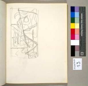 Figuren- und Landschaftsstudie (Schnitter)