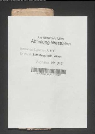 Verzeichnis der Belehnungen