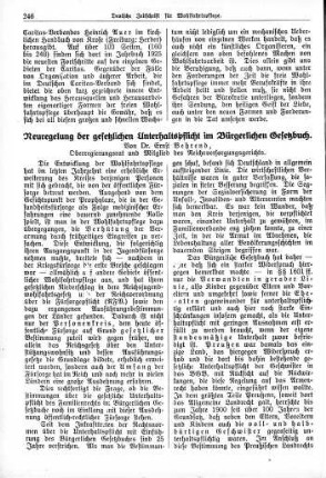 Neuregelung der gesetzlichen Unterhaltspflicht im Bürgerlichen Gesetzbuch