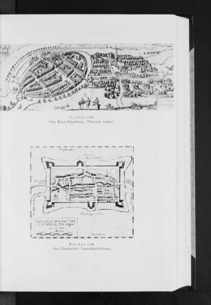 Itzehoe 1588 ( Aus Braun-Hogenberg: Theatrum urbium) Krempe 1648 (Aus Danckwerth: Landesbeschreibung)