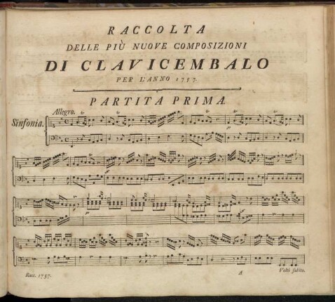 Partita Prima.