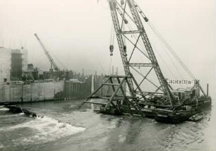 Donaukraftwerk Jochenstein, 1953-1955