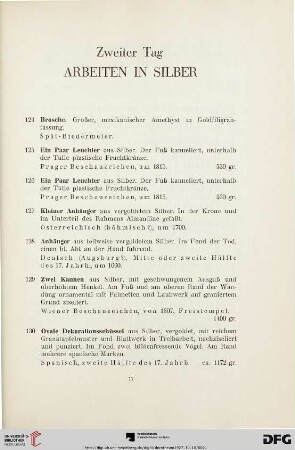 Zweiter Tag (Nr. 124-281)