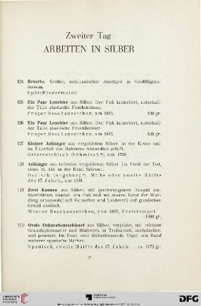 Zweiter Tag (Nr. 124-281)
