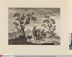 [Landschaft mit ländlicher Staffage]