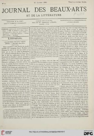 Nr. 2 (31 Janvier 1882)