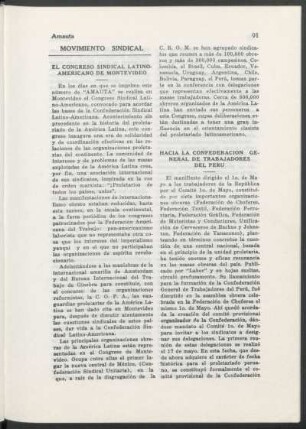 Movimiento sindical