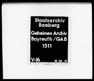 Reichstags-Sachen