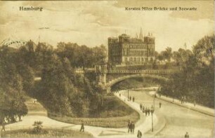 Hamburg - Kersten Miles Brücke und Seewarte