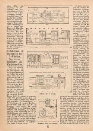 Gebührenordnungen der Architekten, Ingenieure, Geometer und Kunstgewerbler