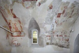 Szenen aus Heiligenlegenden — Malerei an der südlichen Tonnenwand
