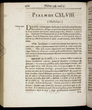 Psalmus CXLVIII.