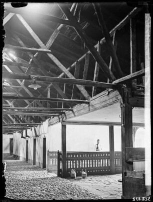 Sarajevo, Treppe im moh. Gasthof