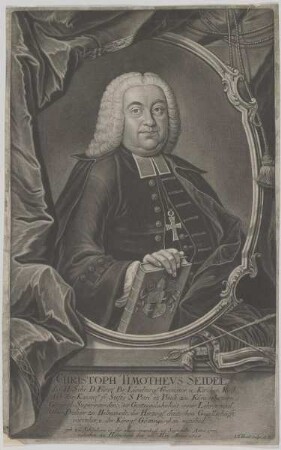 Bildnis des Christoph Timothevs Seidel