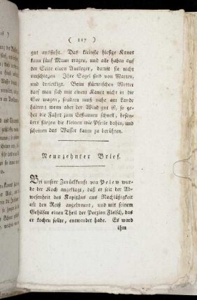 Neunzehnter Brief. - Drei und zwanzigster Brief.