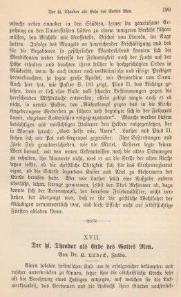 199-215 Der hl. Theodor als Erbe des Gottes Men