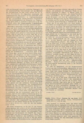 472-474 [Rezension] Bonhoeffer, Dietrich, Christus für uns heute