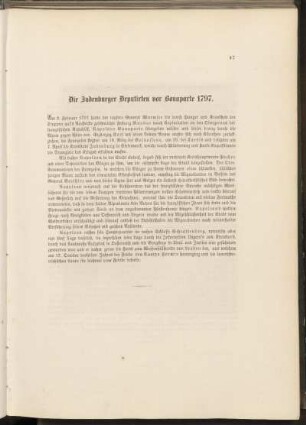 Die Judenburger Deputirten vor Bonaparte 1797.