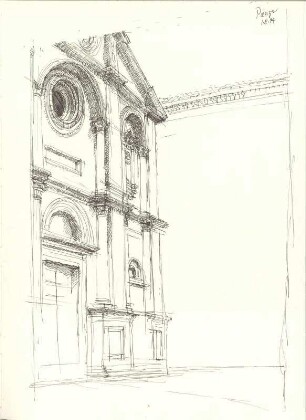 Domfassade Pienza