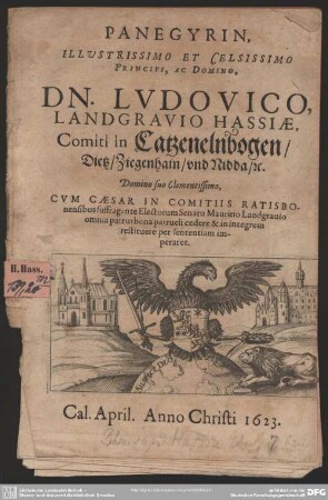 Panegyricus Ludovico Hassiae Landgravio dictus